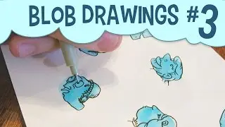 Random Shapes Drawing Challenge #3 (With Justin!) | Drawing Out Of Your Comfort Zone