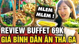 Review BUFFET GIÁ RẺ 69K nhưng ĂN THẢ GA ở quận Bình Thạnh Sài Gòn | 3 Phút Ăn Chơi