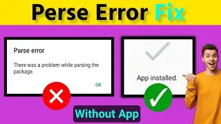 Parse error problem fix 100% solve | parse error | [there was a problem parsing the package ]