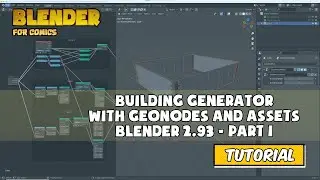 Blender 2.93 Geonodes - Building Generator with Assets Part I