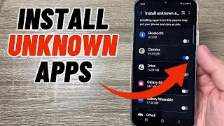 How to Install Unknown Apps from Chrome & Internet on Samsung Galaxy A14, A24, A34, A54