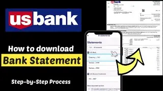US Bank Statement | U.S. Bank Account Statement PDF/CSV | US Bank Account Transaction History