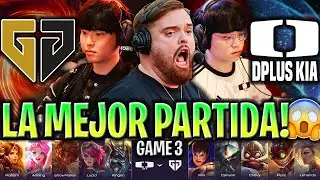 IBAI CASTEA LA MEJOR PARTIDA DE LA SERIE!😱 - GEN vs DK Game 3 LCK SUMMER PLAYOFFS 2024