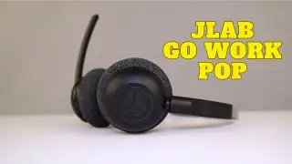 Огляд JLAB Go Work Pop - Бездротова Bluetooth гарнітура з Multipoint та 50+ годин автономності 🔥🔥🔥