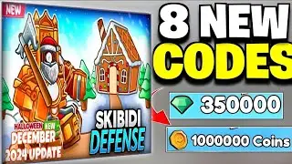 💥CHRISTMAS UPDATE💥SKIBIDI TOWER DEFENSE CODES 2024| DECEMBER UPDATE| ROBLOX SKIBIDI TOWER DEFENSE
