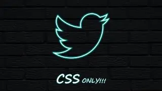 Amazing Neon Glowing Social Icon CSS | CSS Lighting Animation