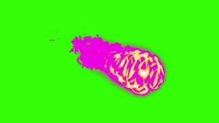 PURPLE METEOR FIRE API FLAME GREEN SCREEN ANIMATION EFFECTS