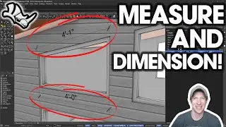 How to MEASURE DISTANCES and ADD DIMENSIONS in Rhino 3D!