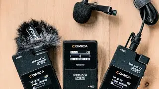 Comica BoomX-D Pro review: Wireless mic with internal recording & safety channel