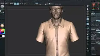 ZBrush tutorial: Cloth sculpting, Part 1