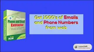 How to extract emails and phone Numbers from web? Phone Number grabber tool