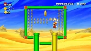 Layer Cake Desert Stone Eye Zone All Star Coins New Super Mario Bros U Deluxe