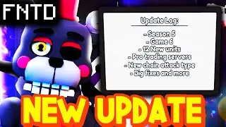 Five Nights TD NEW UPDATE 21! NEW CODES/GAME 6/UNITS & MORE! Roblox