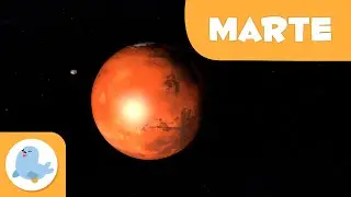 Marte, il pianeta rosso - Il Sistema Solare in 3D per bambini