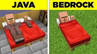 Testing 100 JAVA vs BEDROCK Myths in Minecraft