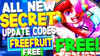 *NEW* ALL WORKING SING FRUIT UPDATE CODES FOR A ONE PIECE GAME 2023! ROBLOX A ONE PIECE GAME CODES