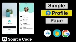 How to create a profile page in Android Studio || Firebase || Notify Apps || Siam Shekh