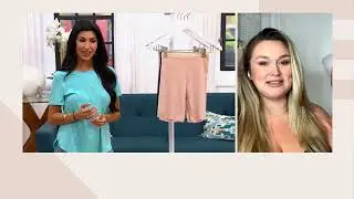 All Worthy Set of 2 Slip Shorts on QVC