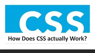 How Does CSS Work | The Engine of Web Design | CSS Tutorials |