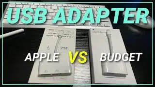 Apple's Lightning to USB 3 Adapter vs Budget Lightning to USB 3 Adapter 3in1 for iPhone & iPad