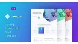 Hexagon - Agency, Startup and SaaS Template | Themeforest Website Templates and Themes