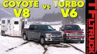 You Asked For It! Ford F-150 V8 and EcoBoost V6 Take On The World's Toughest Towing Test