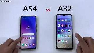 SAMSUNG A54 vs A32 - Speed Test