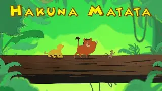 Lion King Hakuna Matata in Papercraft