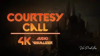 Courtesy Call (Thousand Foot Krutch) | 4K Audio Visualizer | 1.5x Fast |Lyrics