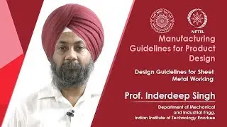 Design Guidelines for Sheet Metal Working