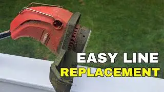 How to Rewind String on Homelite String Trimmer