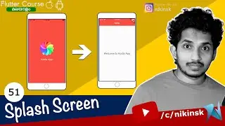 51 App Splash Screen | Flutter Tutorial | Your App Launch Screen | 2k