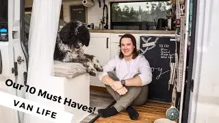 TOP 10 VAN LIFE HACKS | our must have items in our self converted van!