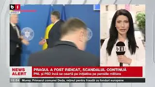 PRAGUL A FOST RIDICAT. SCANDALUL CONTINUĂ_Știri B1TV_12 sept. 2024