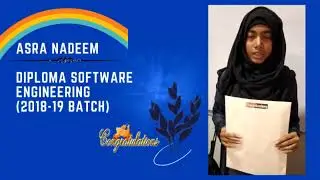 Sindh Board of Technical Education Software Engineering 2019 Batch pass out students