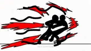 Super powered stickmen fight