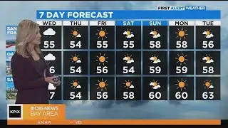 First Alert Weather forecast for Wednesday morning