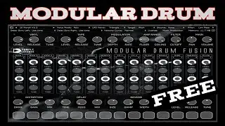 Best Free Drum VST | Modular Drum Fusion by sample science