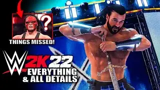 WWE 2K22 Things You Might Have Missed & All New Details! (Everything So Far)