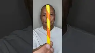 👂 ASMR GILLIAM CANDY STICK PEACHES & CREAM FLAVOR AND EATING SOUNDS 👂ORIGINAL LENGTH👂#shorts