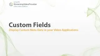 Custom Video Metadata Fields | Display Video MetaData in Your Video Playlists