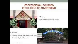 24 - Professional courses in the field of advertising