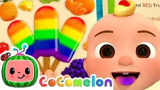 The Colors Song (with Popsicles) | CoComelon | Moonbug Kids - Color Time