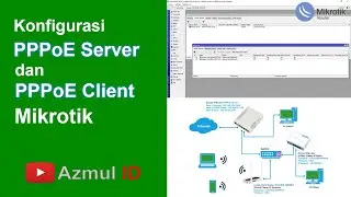 Cara Konfigurasi PPPoE Server dan PPPoE Client Mikrotik