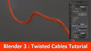 Blender 3: Curves and Twisted Cables Tutorial