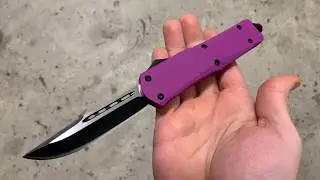 M3 Violet OTF Knife