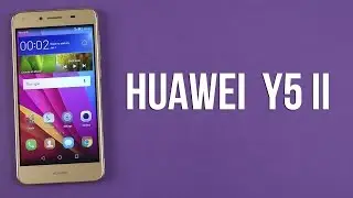 Распаковка Huawei Y5 II Gold