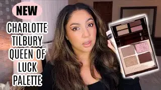 CHARLOTTE TILBURY QUEEN OF LUCK PALETTE MAKEUP LOOK & COMPARISON || GEREL MATTA