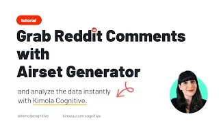 How to Scrape Reddit Comments with Airset Generator