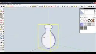 how to create a bowling bottle in google sketchup